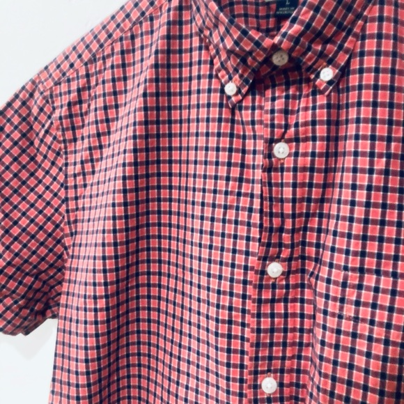 J crew shirt plaid short sleeve button down - Picture 3 of 9
